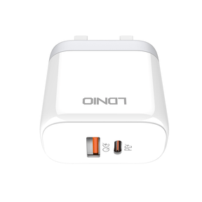 LDNIO 45W Dual USB-C + QC4.0 Super Fast Charger