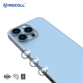 MOCOLL AR Coated Tempered Glass Lens Protector for iPhone 13