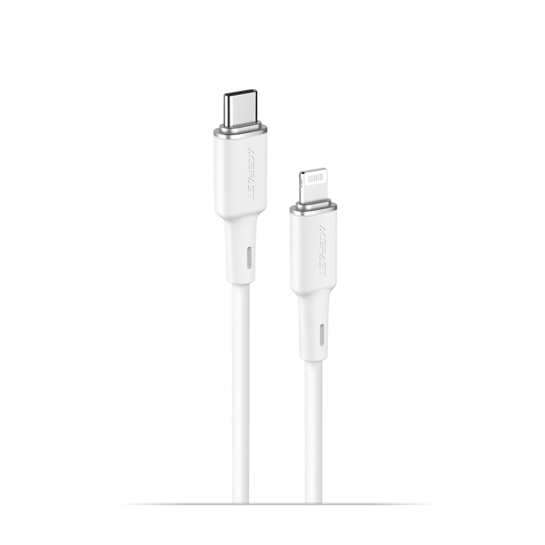 AceFast USB-C to Lightning Zinc Alloy Silicone Cable (1M)