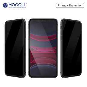 MOCOLL 2.5D Tempered Glass Privacy Screen Protector for iPhone 11