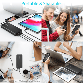 CHOETECH 20000mAh USB-C PD 45W PowerBank