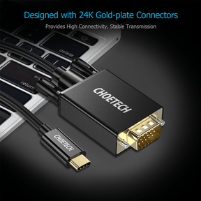 CHOETECH USB-C to VGA Cable