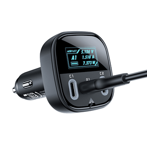 AceFast 101W Fast Car Charger with OLED Smart Display