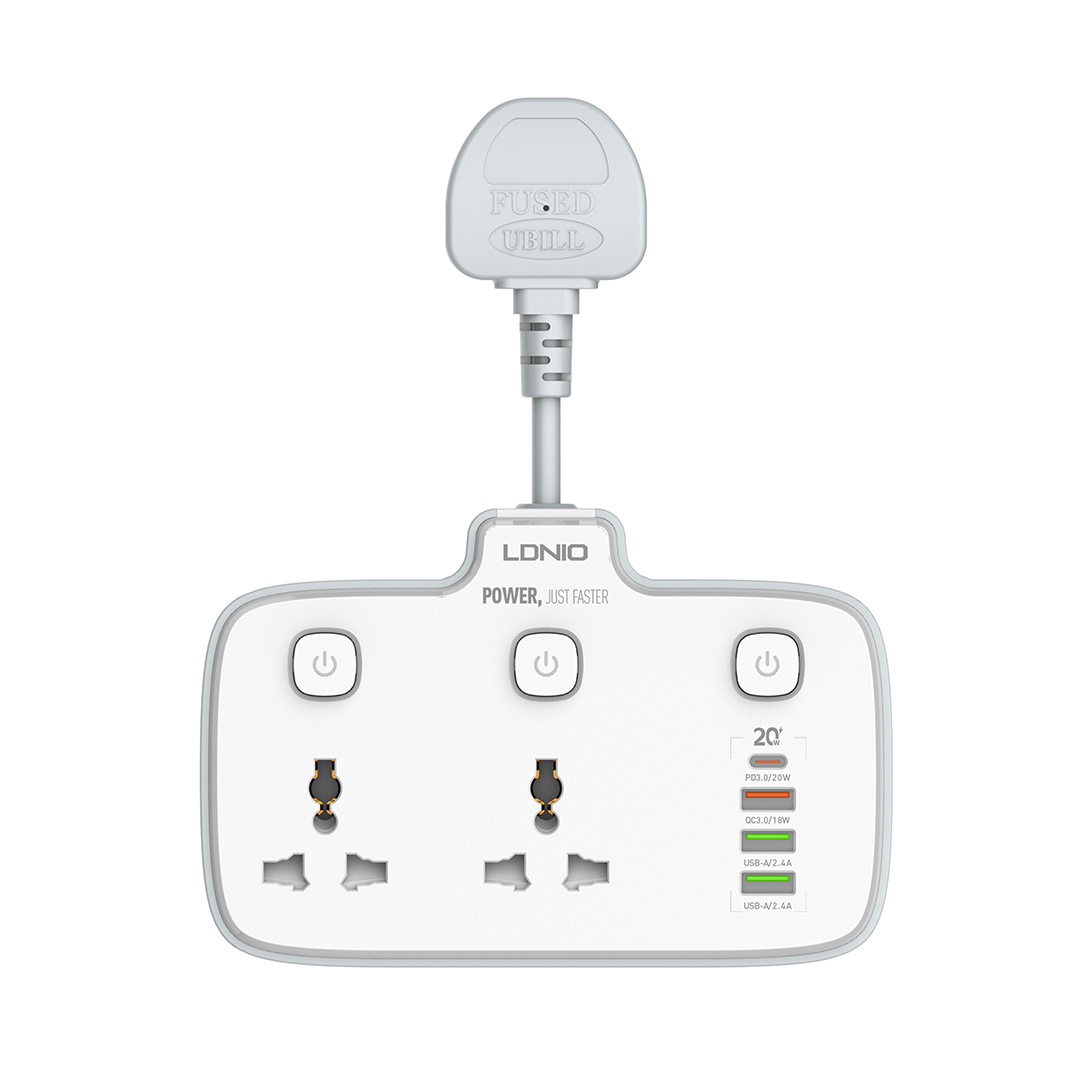 LDNIO Power Expansion Socket with Auto ID