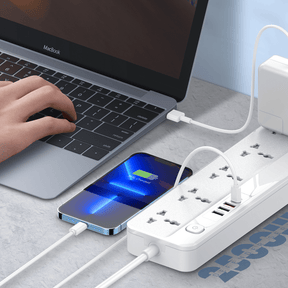 LDNIO USB-A and USB-C Fast Charging with 5-Outlet Surge Protection Power Strip