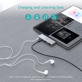 CHOETECH 4-in-1 USB-C Hub for iPad