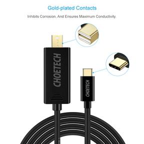 CHOETECH USB-C to Mini DisplayPort Cable