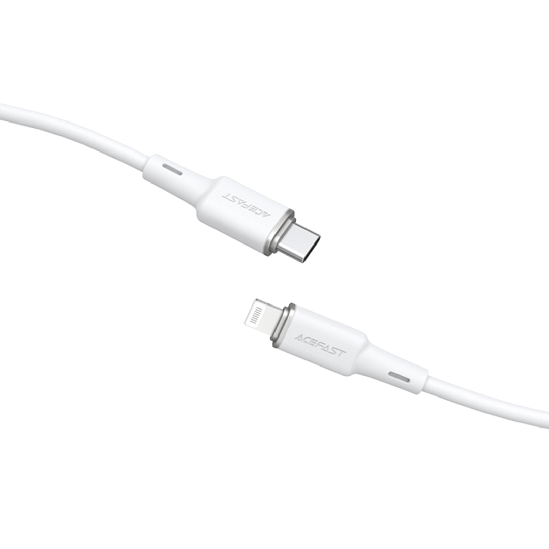 AceFast USB-C to Lightning Zinc Alloy Silicone Cable (1M)