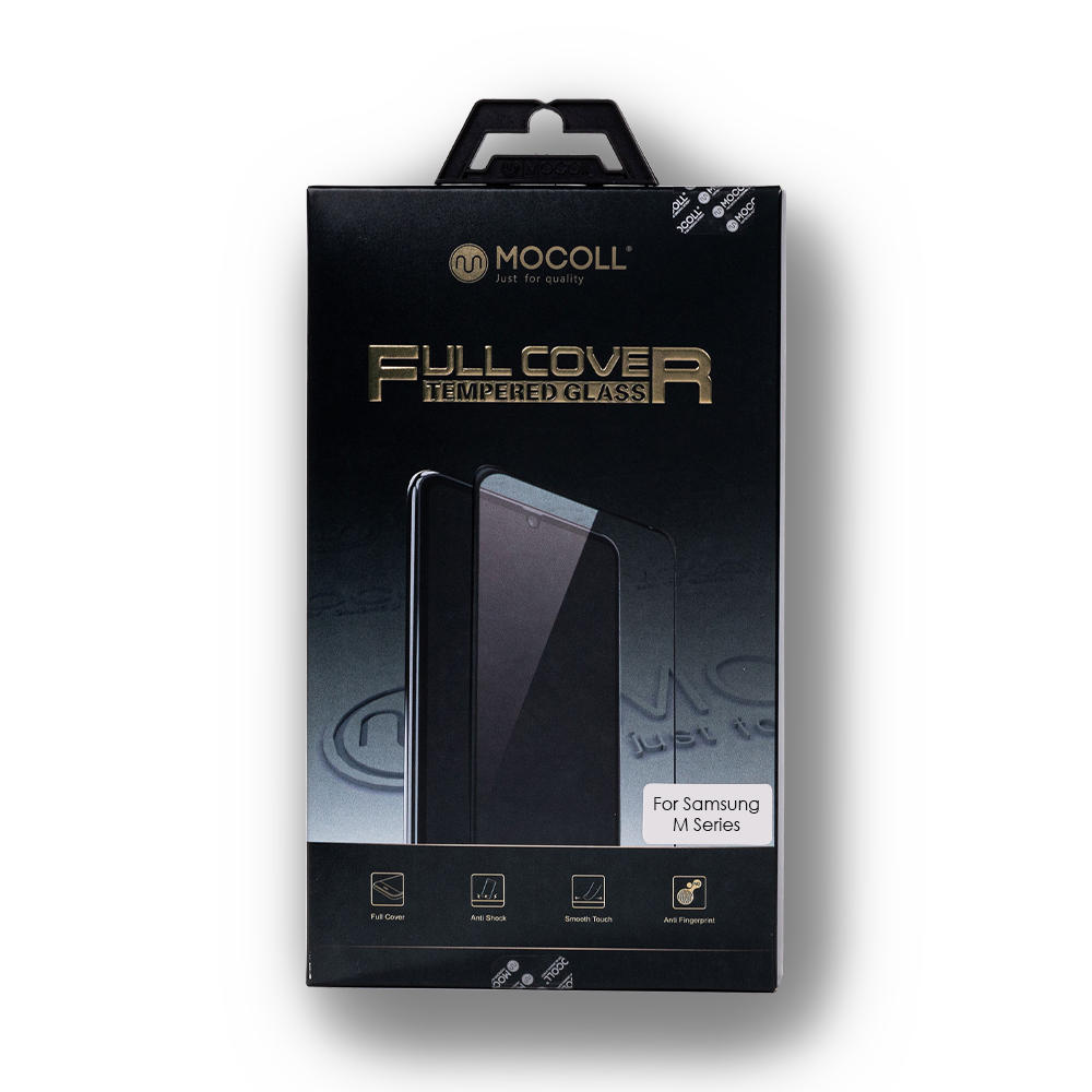MOCOLL 2.5D Tempered Glass Protector for Samsung Galaxy M Series