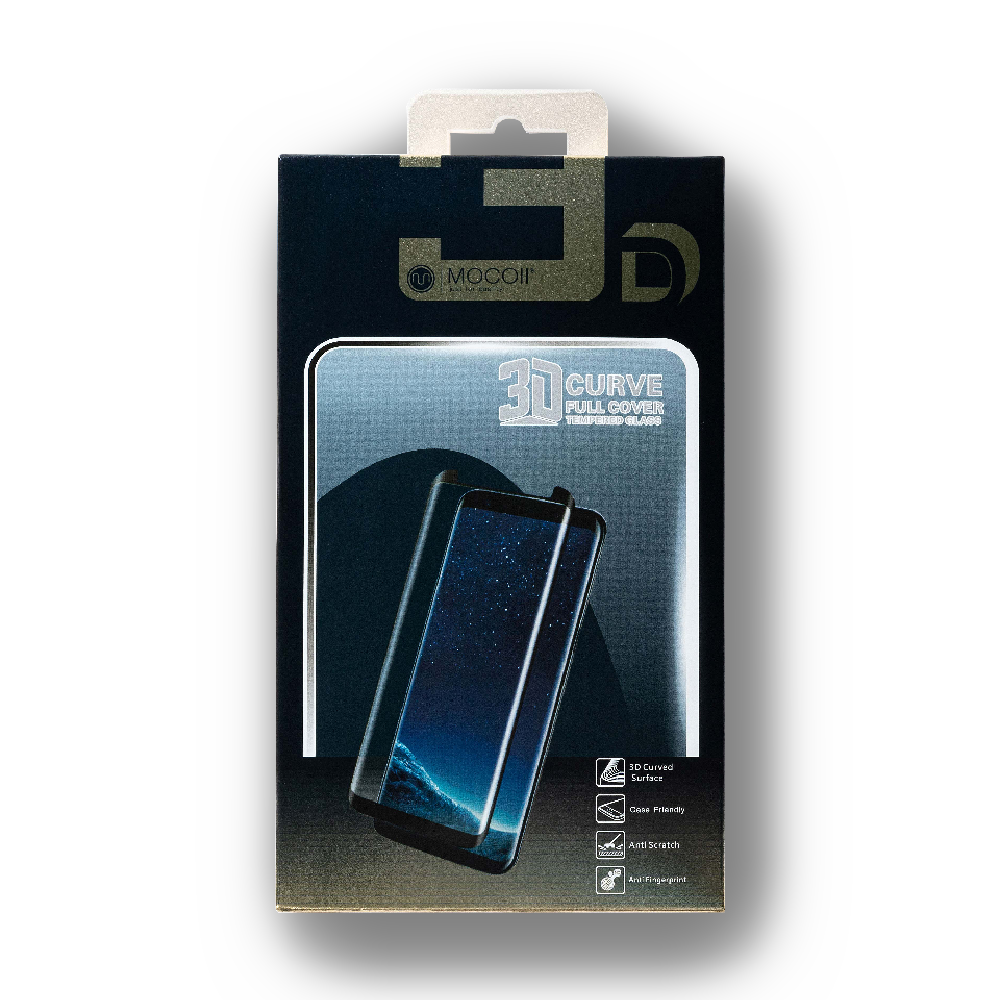 MOCOLL Full 3D Tempered Glass Protector for Samsung Devices