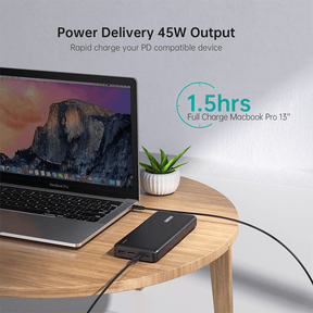 CHOETECH 20000mAh USB-C PD 45W PowerBank
