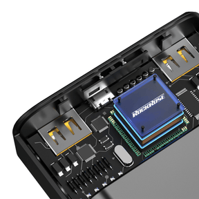 RockRose Ebony 10 - 10000mAh Fast Charging PowerBank
