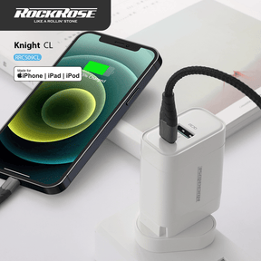 RockRose Knight USB-C to USB-C Kevlar Braided Cable (1M)