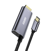 CHOETECH USB-C To HDMI Cable With 60W Power Delivery Charging Port (2M)