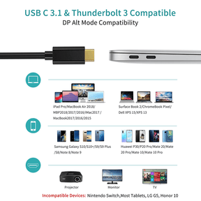 CHOETECH USB-C to HDMI Cable 4K/30Hz Cable (3M)