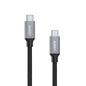 AUKEY® Braided USB-C 2.0 to USB-C Cable (6.6ft) - Add-on™ Store