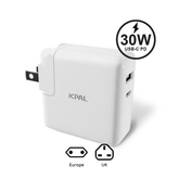 JCPAL ELEX 30W USB-C PD Travel Charger - Add-on™ Store