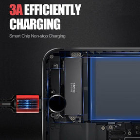 LDNIO 3-in-1 USB Charging Cable (1.2M) - Add-on™ Store