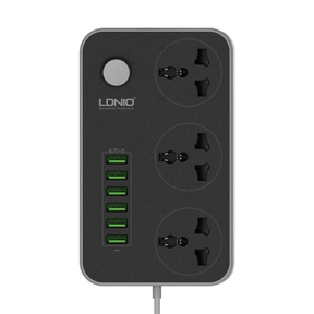 LDNIO 6-USB Charging 3-outlet Surge Protection Strip - Add-on™ Store