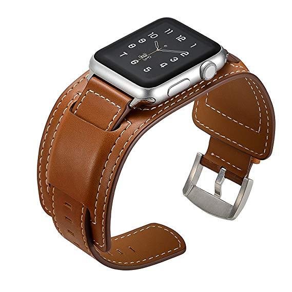 Leather Cuff Watch Band for Apple Watch - Add-on™ Store