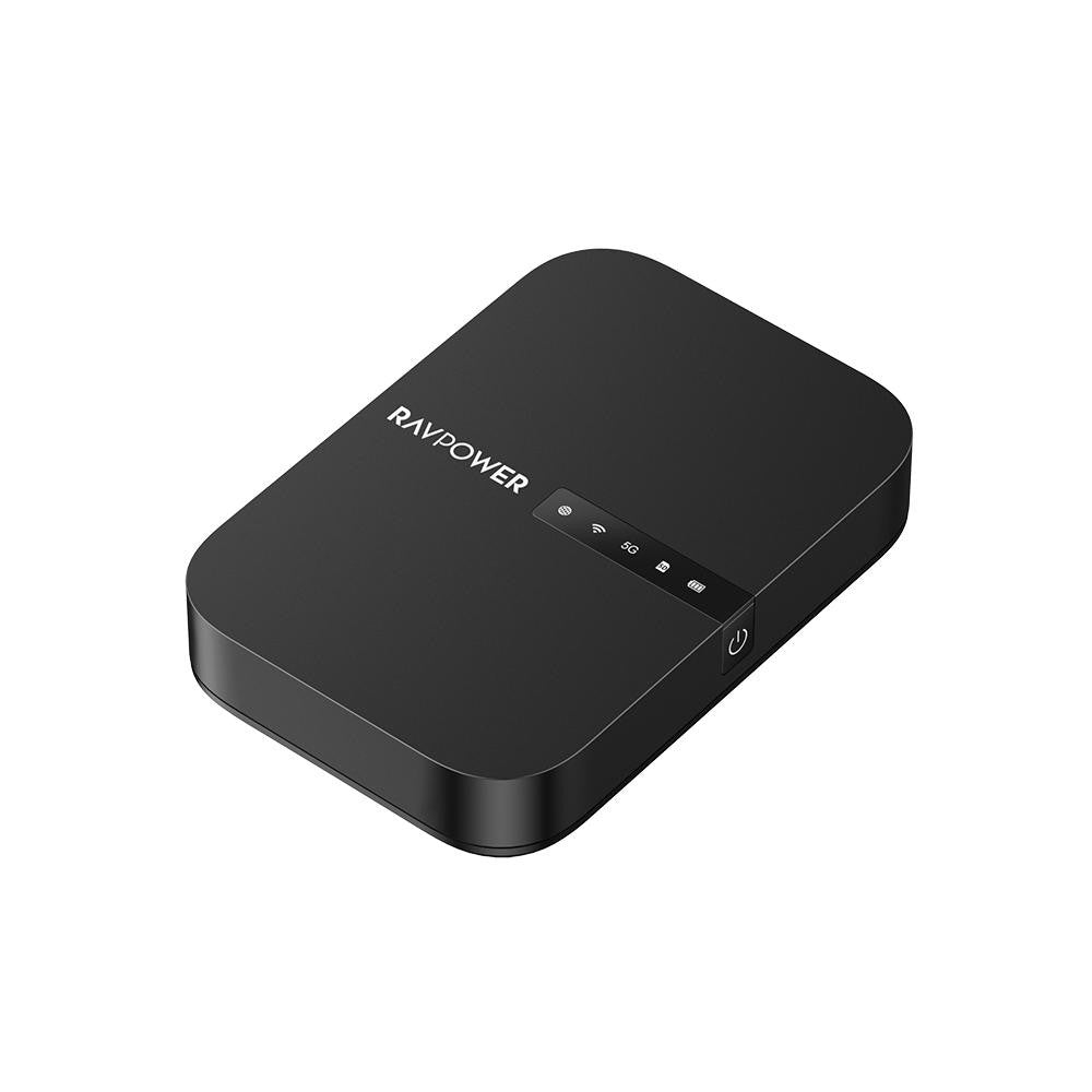 RAVPower FileHub AC750 Wireless Travel Router with 6,700mAh Battery