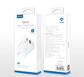 VOKAMO SPOW 18W PD Fast Charger - Add-on™ Store