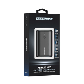 RockRose Asha 10 Neo 10000mAh 20W PD & QC 3.0 PowerBank